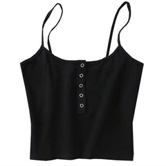 Sexy Black Tube Top Top Vest