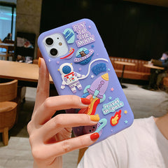 Spaceman mobile iphone case