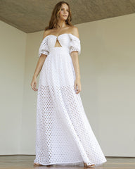 Italian Design White One Piece For Women