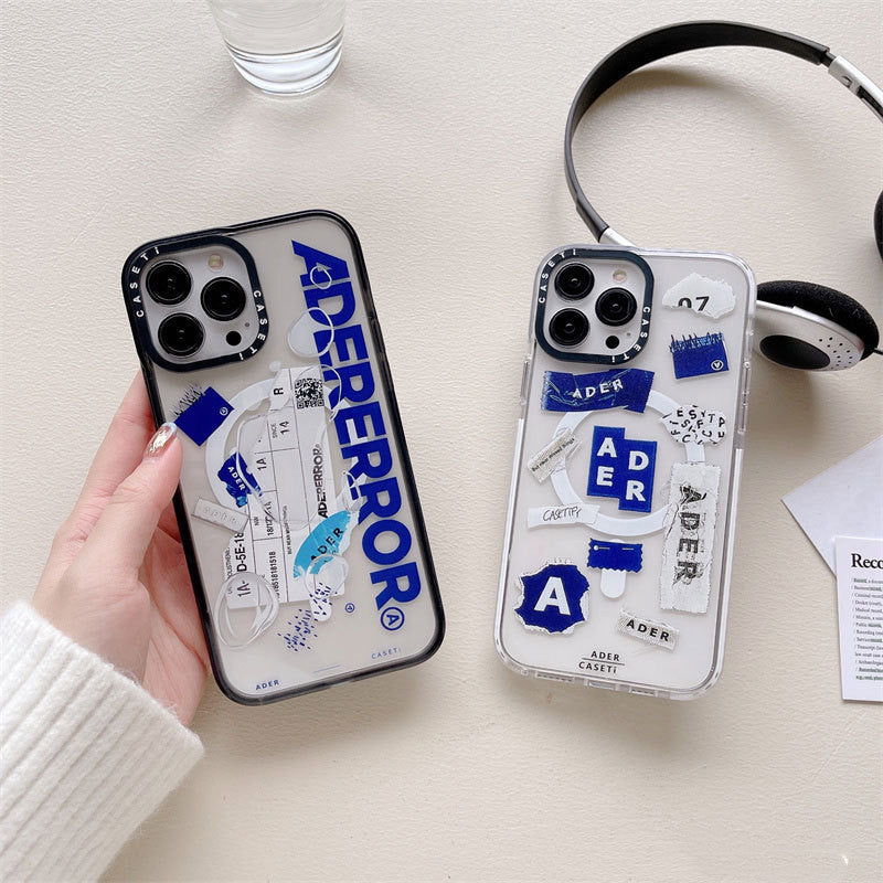 English Creativity Of Magnetic Phone Shell