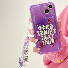 Bubble Effect Phone Case Cover With Side Show Pearl by Waves Clothing