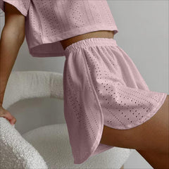 Crop-Top & Shorts Co-Ords Set For Women