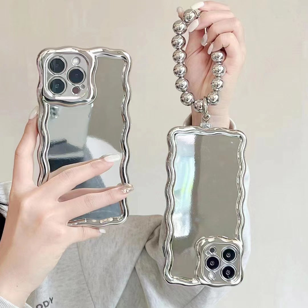 Fashion Mirror Silicone Soft Shell