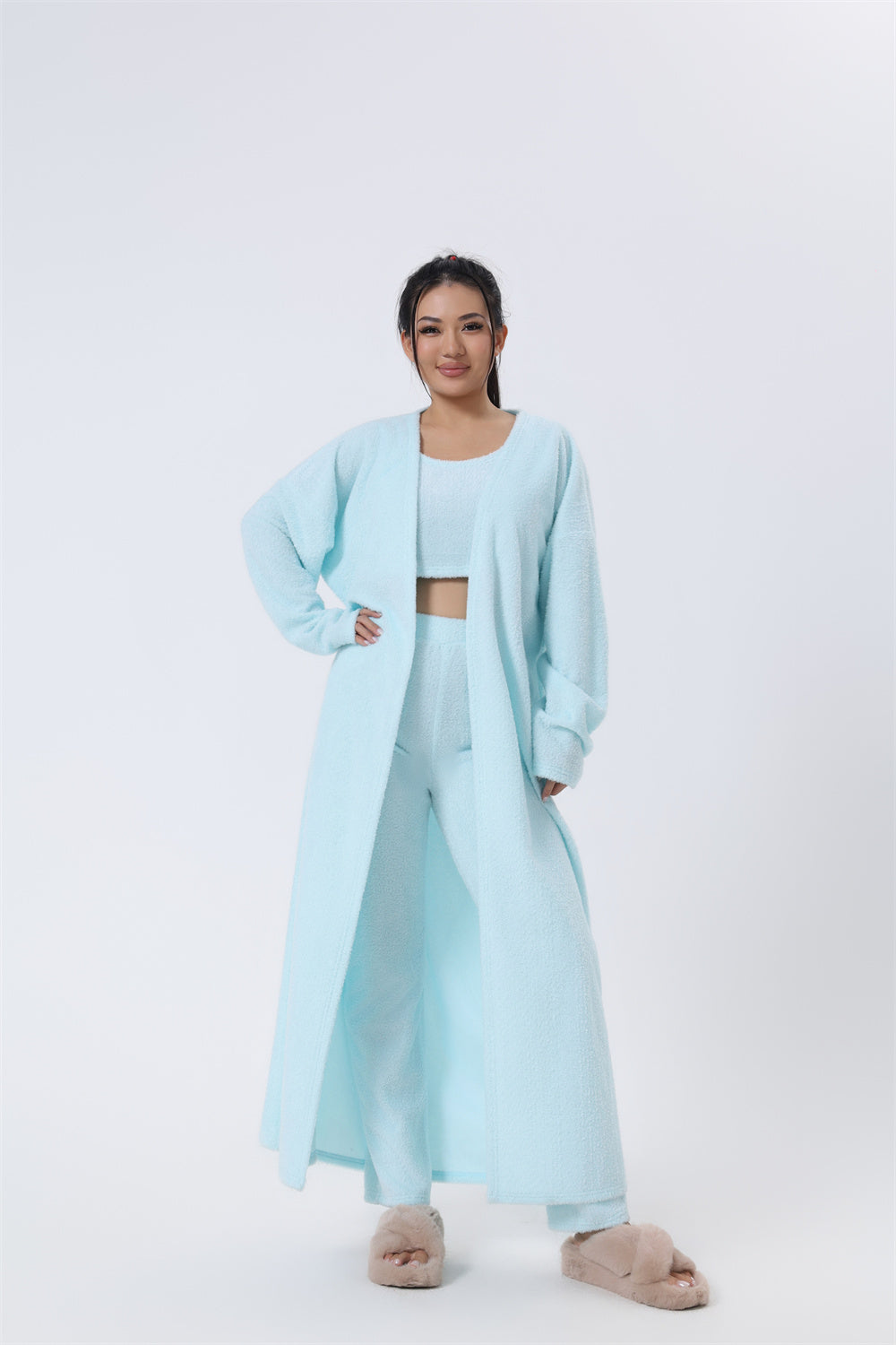 3 Piece Indoor&Outdoor Sets For Women [Convertible] |Shrug,Leggings,Crop-Top by Waves Clothing