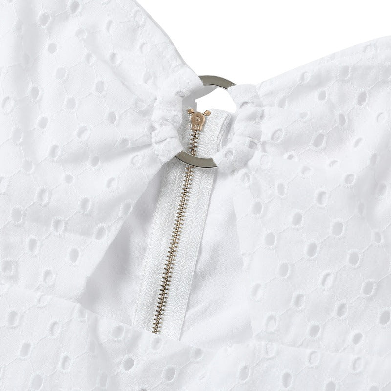 Italian Design White One Piece For Women