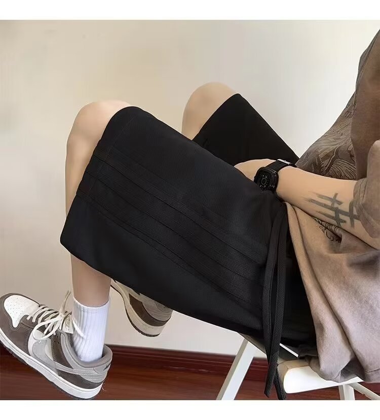 Five-Point Pants Youth Breathable Fashion Brand Loose Casual Beach Sports Pants