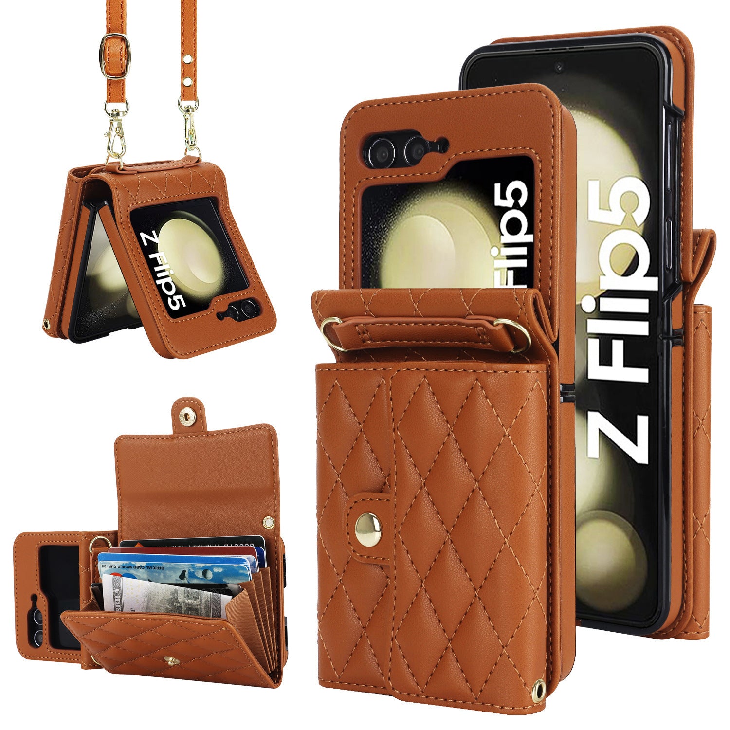 Phone Leather Case Drop-resistant Protective Case