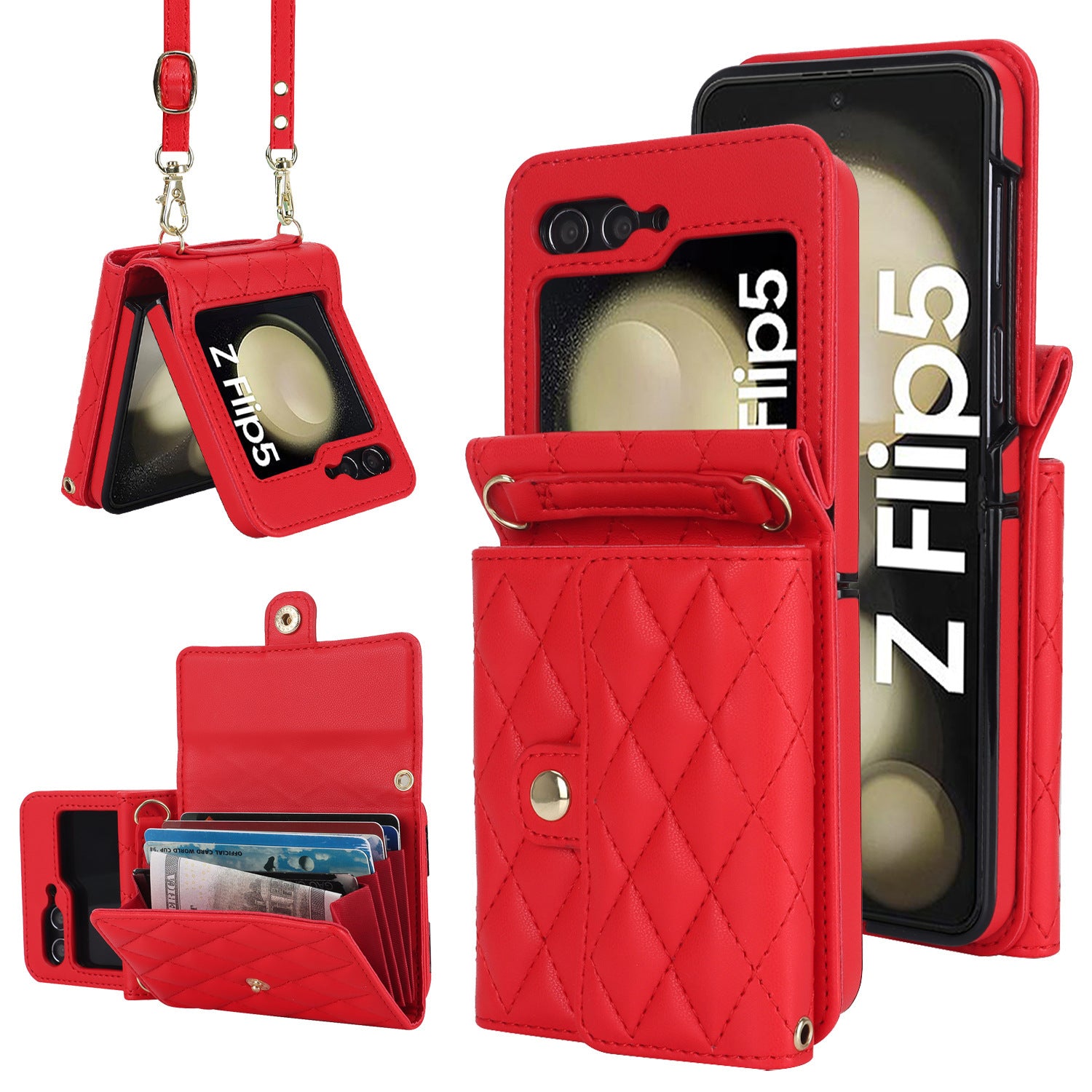 Phone Leather Case Drop-resistant Protective Case