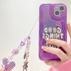 Bubble Effect Phone Case Cover With Side Show Pearl by Waves Clothing