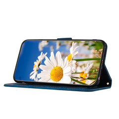 Small Floral Flip Leather Case Lanyard Phone Case