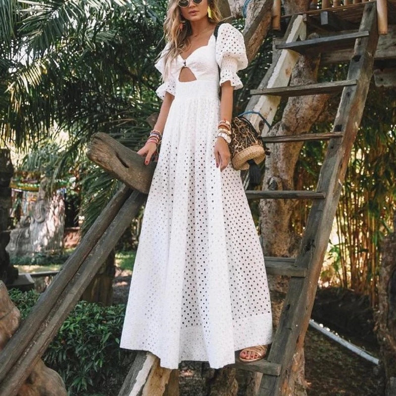 Italian Design White One Piece For Women