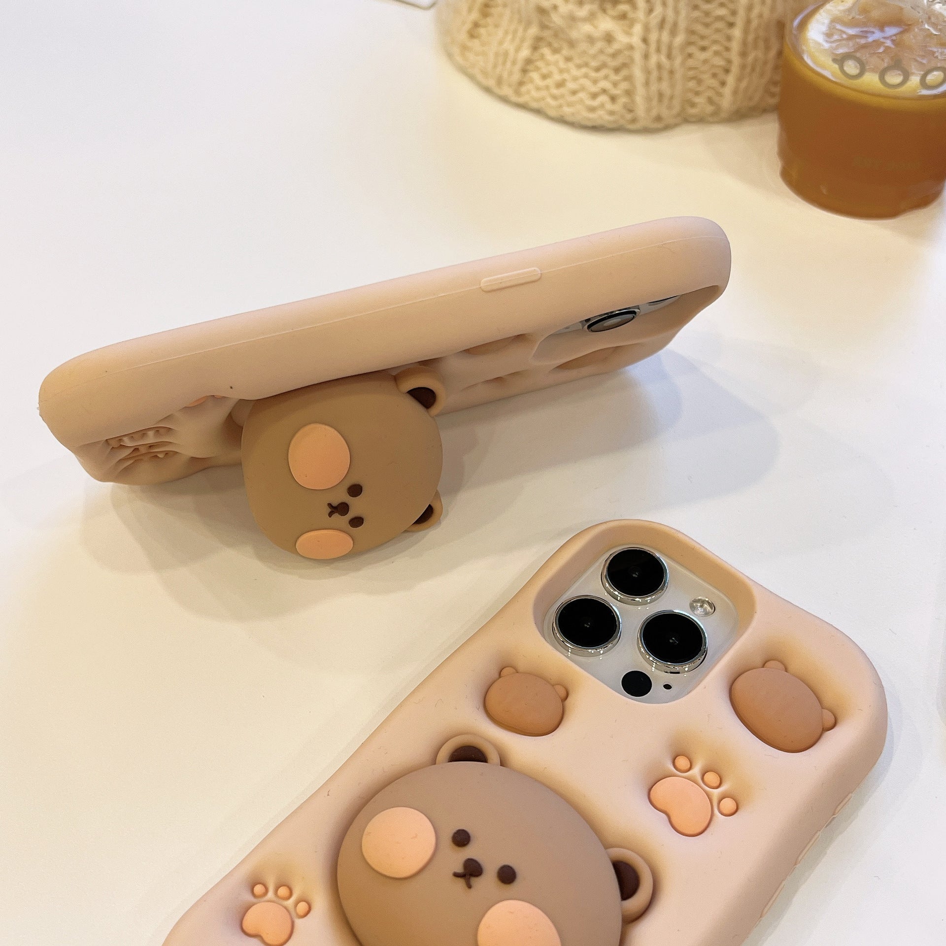 Fashion Simple Silicone Cute Phone Case