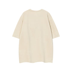 Japanese-Style Retro T-Shirt Relaxed Fit