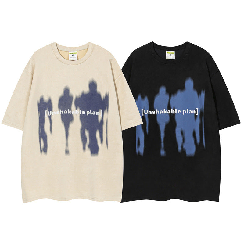 Japanese-Style Retro T-Shirt Relaxed Fit