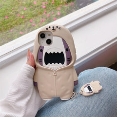 Personalized Shark Silicone IPhone14pro Max Phone Case Female