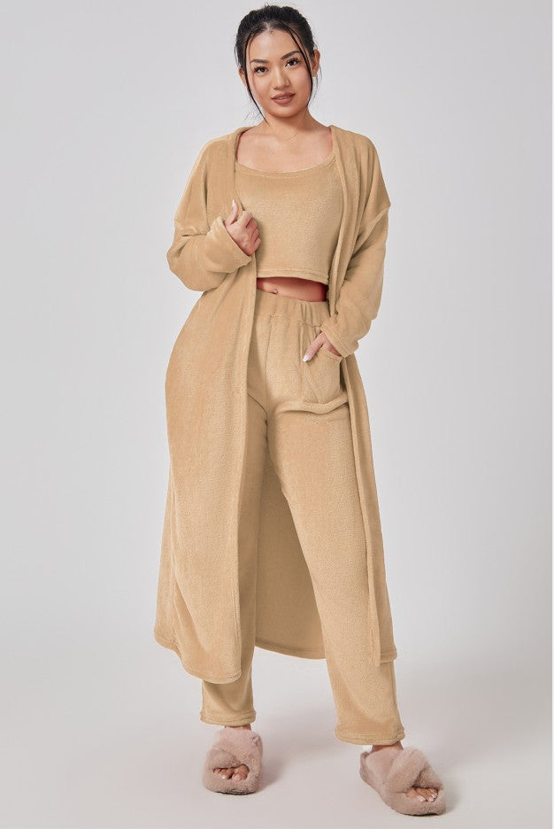 3 Piece Indoor&Outdoor Sets For Women [Convertible] |Shrug,Leggings,Crop-Top by Waves Clothing