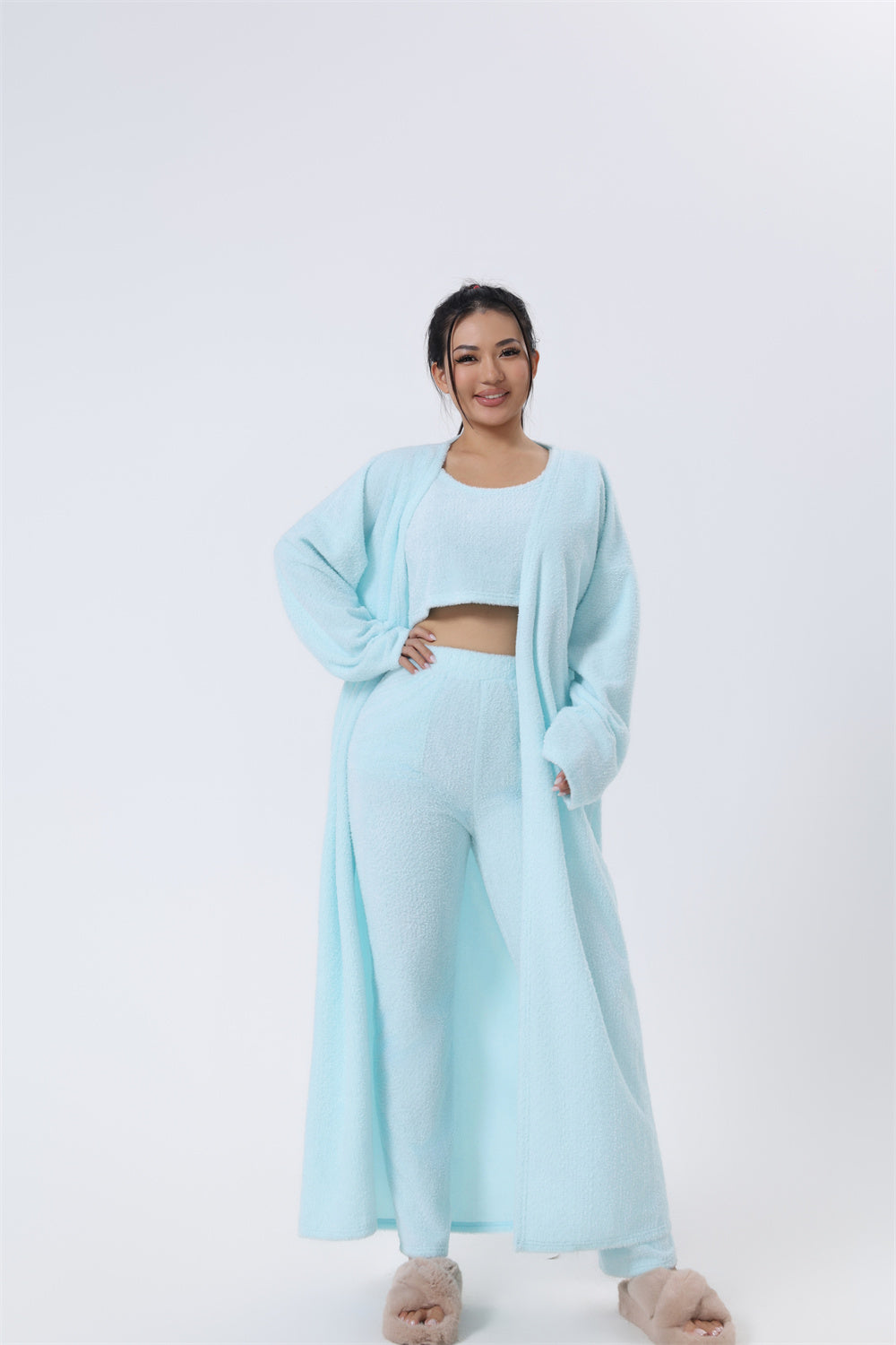 3 Piece Indoor&Outdoor Sets For Women [Convertible] |Shrug,Leggings,Crop-Top by Waves Clothing