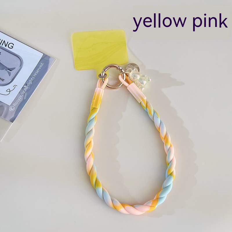 Phone Case Lanyard Suitable For Silicone Split Keychain Mobile Phone