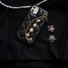 Ladies Suitable For Small Xiangfeng Pearl Messenger Chain Mobile Phone Case